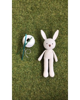 Snowball  The Bunny Crochet Doll
